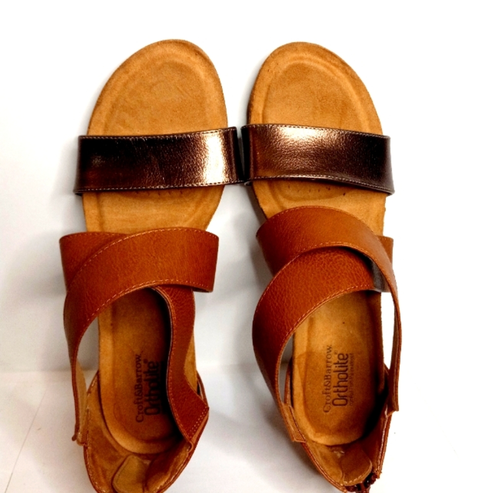 Croft & Barrow Ortholite Wedge Sandal - Size 9(M) Women